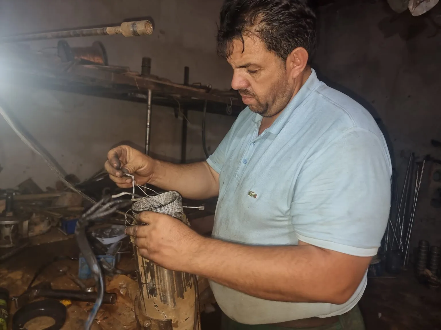 Diagnostic du stator et des enroulements du moteur